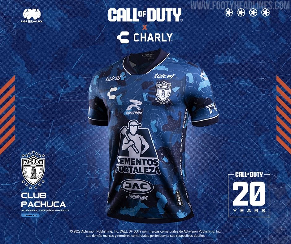 Playeras charly 2025 futbol
